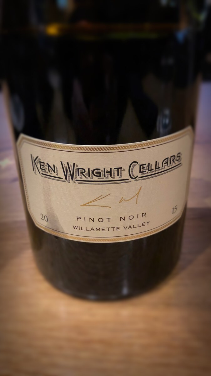 Ken Wright Cellars "Pinot noir willamette valley" 2015