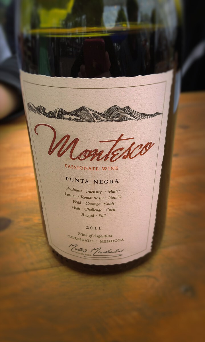 Passionate Wine "Montesco Punta Negra" 2011
